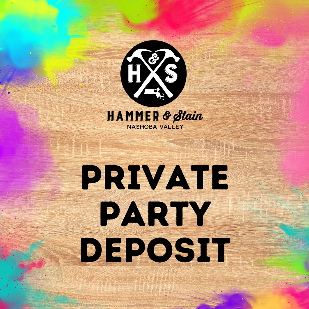 Private Party Deposit