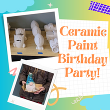 Kid's Birthday - Ceramic Paint