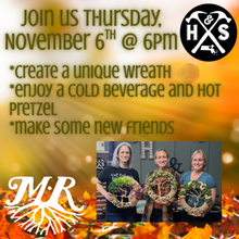 11/6/25 Thursday- 6pm - Tree of Life Wreath @ MODEST ROOTS BREWING