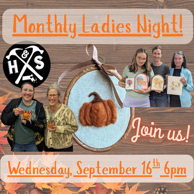 9/16/26 - Wednesday 6pm - Monthly Ladies Night Out!
