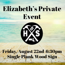 Elizabeth's Private Event