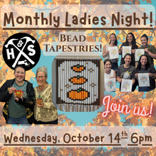 10/14/26 - Wednesday 6pm - Monthly Ladies Night Out!