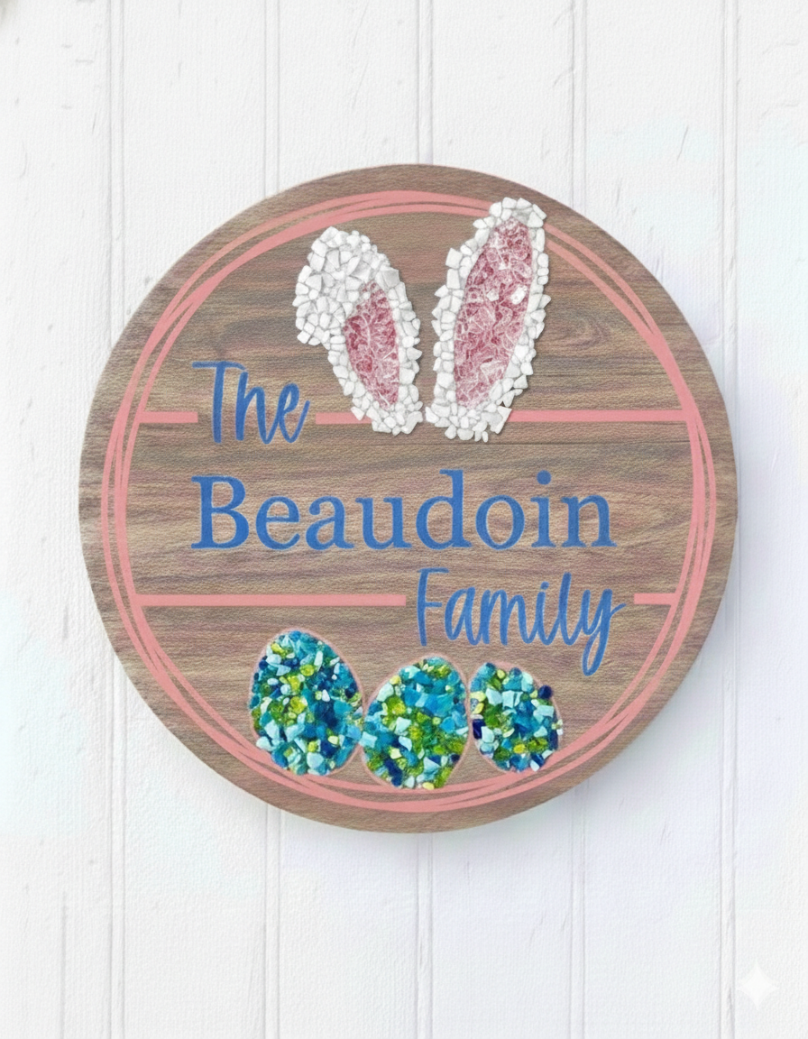 3/8/26 - Sunday 1pm - UV Resin Crushed Glass 3D Wood Signs