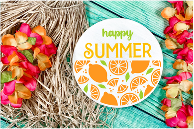 6/25/26 - Thursday 6pm - Summer Doorhangers with Crushed Glass