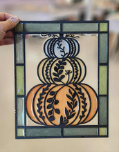 9/27/25 - Saturday 4:30pm - Faux Stained Glass *New Halloween/Fall Additions*