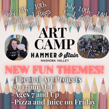 Kids Summer Art Camp 2026- 9am-12pm M-F