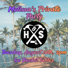 Melissa's Private Event