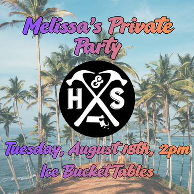 Melissa's Private Event