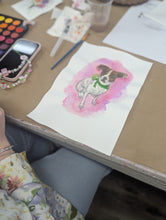 8/29/26 - Saturday 4:30pm - Paint Your Pet! Watercolors Edition!
