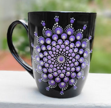 6/21/24 - Friday- 6pm - Coffee Mug Dot Mandala Workshop