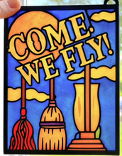 9/27/25 - Saturday 4:30pm - Faux Stained Glass *New Halloween/Fall Additions*