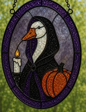 9/13/26 - Sunday 1pm - Faux Stained Glass *New Halloween/Fall Additions*