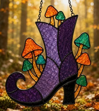 9/13/26 - Sunday 1pm - Faux Stained Glass *New Halloween/Fall Additions*