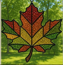 9/13/26 - Sunday 1pm - Faux Stained Glass *New Halloween/Fall Additions*