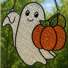 9/13/26 - Sunday 1pm - Faux Stained Glass *New Halloween/Fall Additions*
