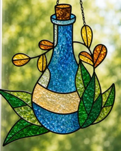 9/13/26 - Sunday 1pm - Faux Stained Glass *New Halloween/Fall Additions*
