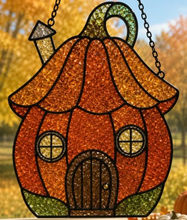 9/13/26 - Sunday 1pm - Faux Stained Glass *New Halloween/Fall Additions*