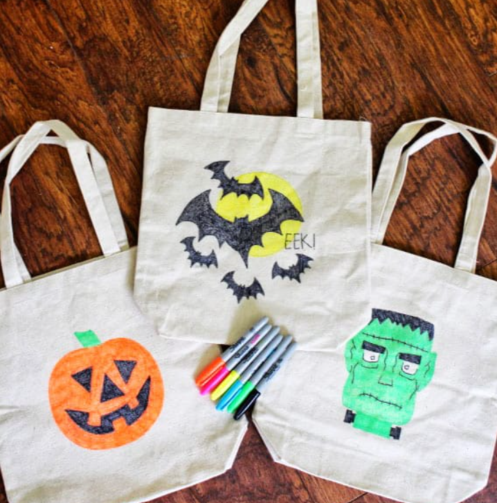 10/31/26 - Saturday - 11-3pm - Trick or Treat Bag Decorating Drop-In