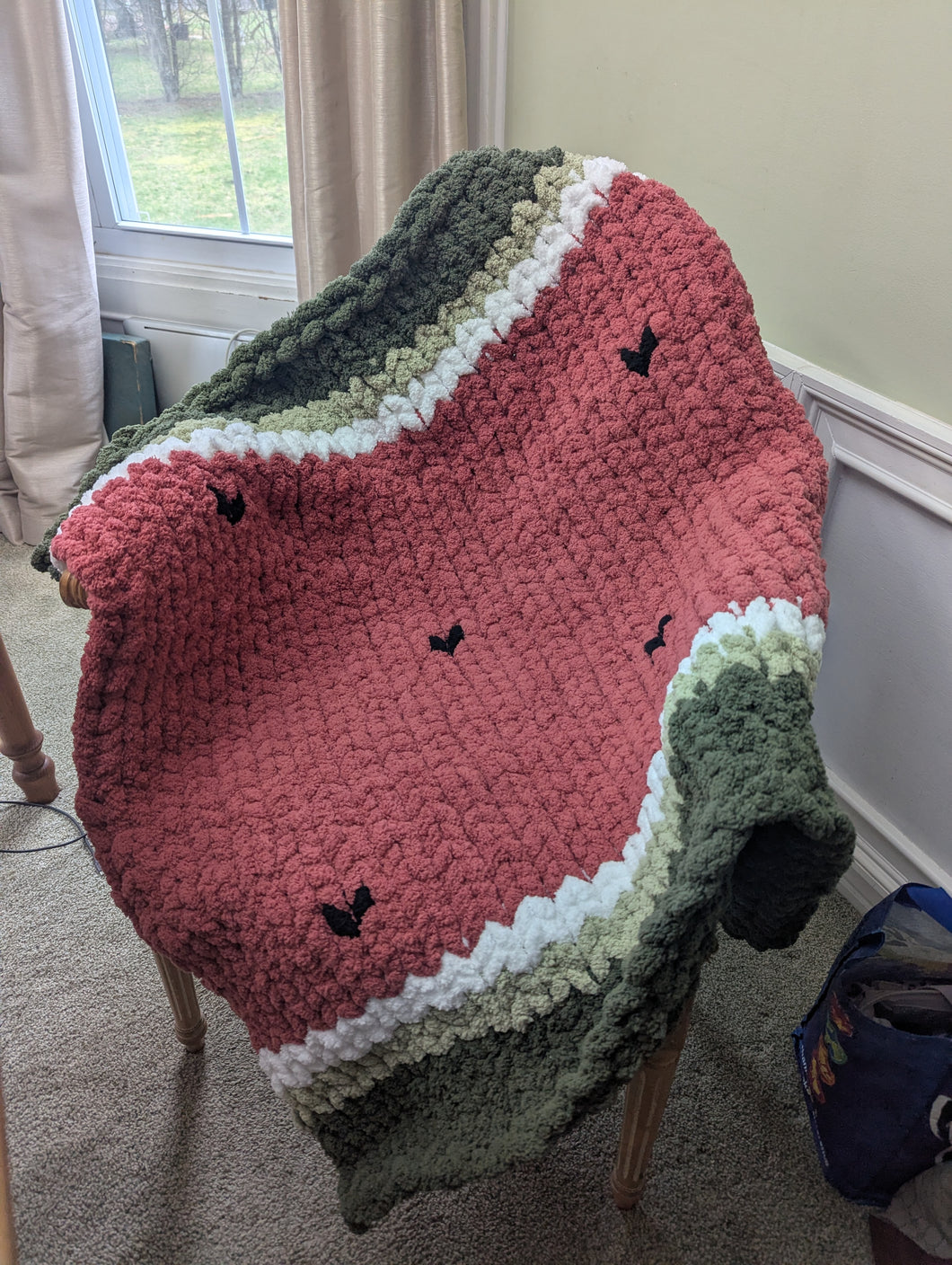 6/13/26- Saturday 4:30pm - Watermelon Handknit Blankets