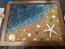 2/21/25 - Friday - 6pm - SEA GLASS RESIN ART WORKSHOP