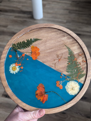6/12/26 - Friday 6pm - Pressed Flower Resin Trays- SOLD OUT