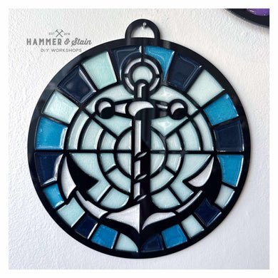 6/22/25-  Sunday 1pm- Faux Stained Glass