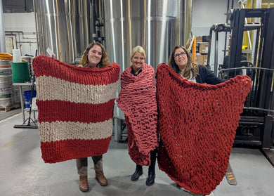 10/24/26 - Saturday - 4:30pm- Cozy Handknit Blanket Workshop