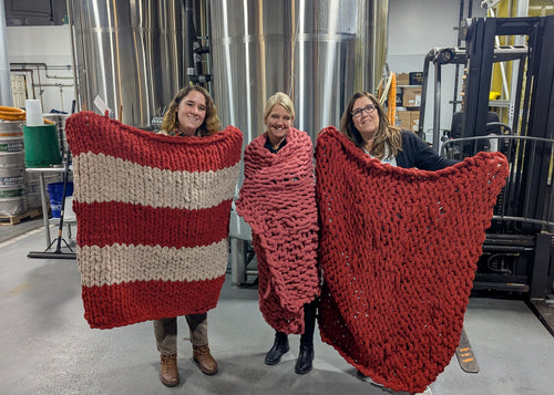 10/24/26 - Saturday - 4:30pm- Cozy Handknit Blanket Workshop